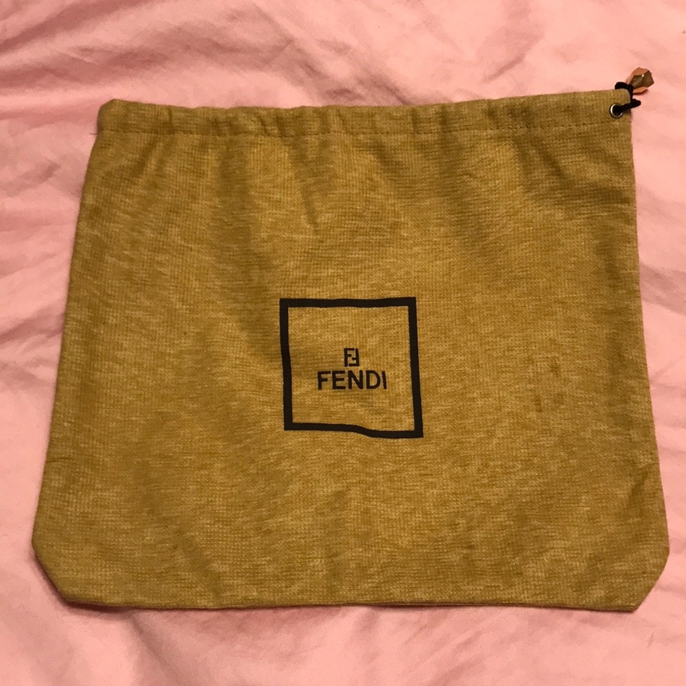 Vintage Drawstring Fendi Dust Bag